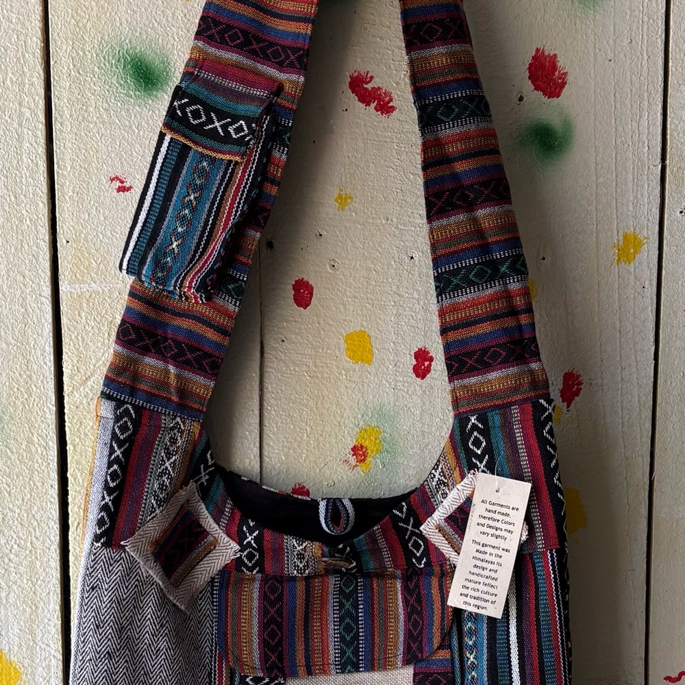 Multicolor Patterned Women's Bag - Picture 1 of 3
